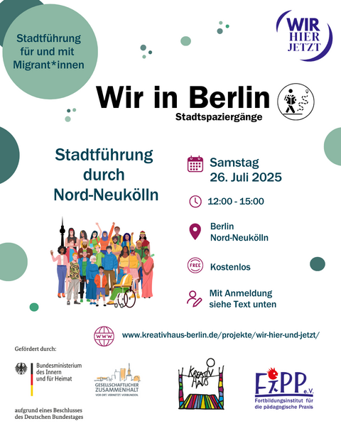 Stadtführung durch Nord-Neukölln (für und mit Migrant*innen)