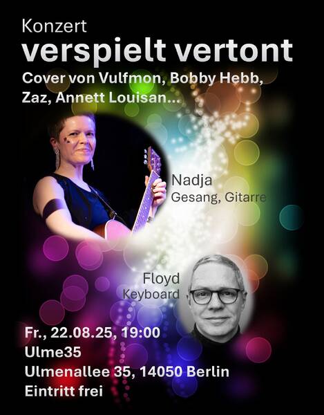 verspielt vertont  - beschwingte Cover aus Pop und Soul
