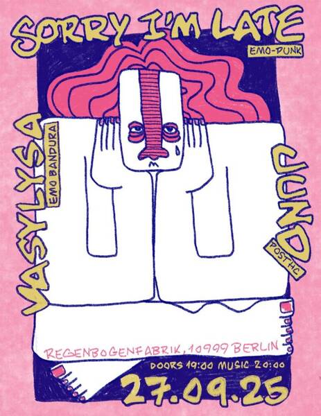 "Sorry I´m Late, Jund & Vasylysa" - Konzert im RegenbogenKino