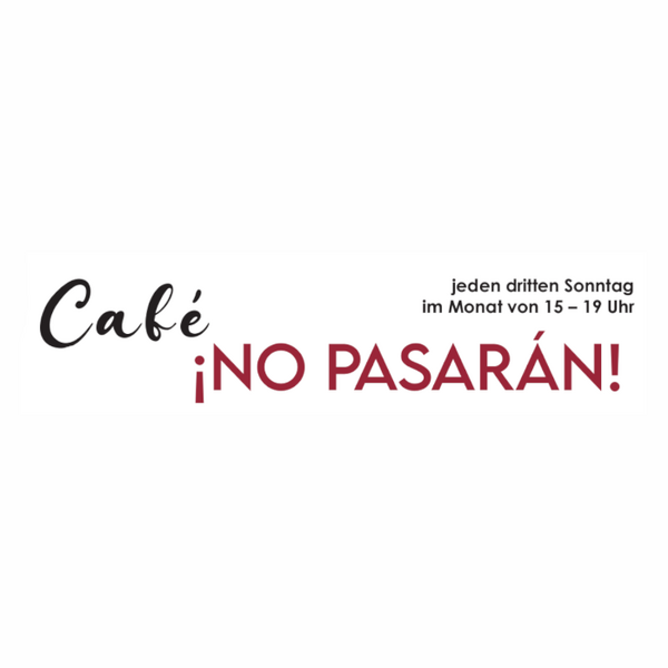 "Café No pasarán" - im RegenbogenCafé