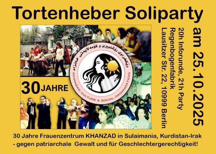 "Tortenheber Soliparty" - im RegenbogenKino