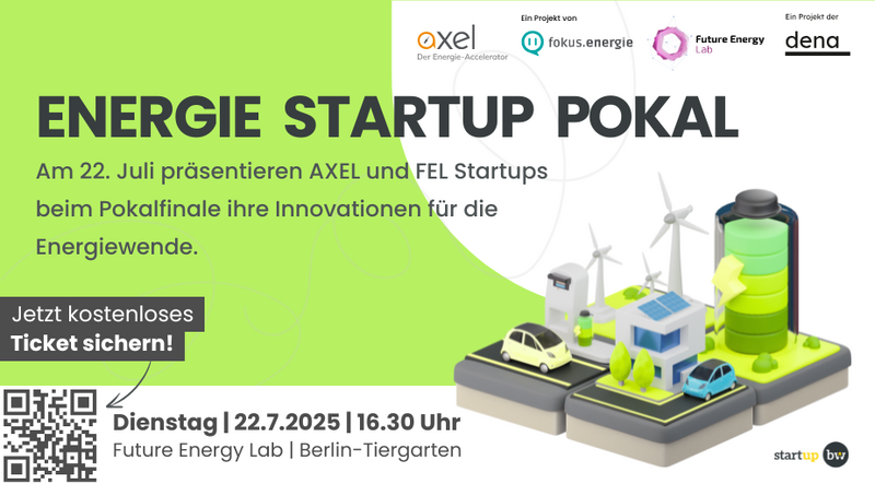 Energie, Ideen, Venture – beim „Energie Startup Pokal“