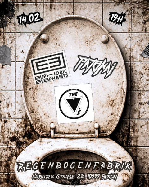 "Euphoric Elephants, Patokai & The V’s" - Konzert im RegenbogenKino