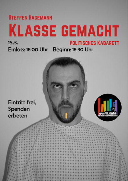 "Klasse gemacht!" - Politisches Kabarett im RegenbogenKino