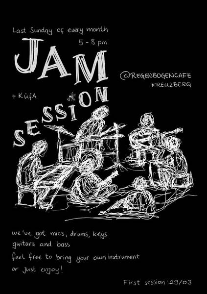 "Open Jam-Session @ RegenbogenCafé"