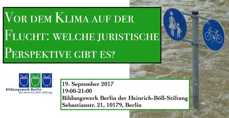 Vor dem Klimawandel auf der Flucht - welche juristische Perspektive gibt es?
