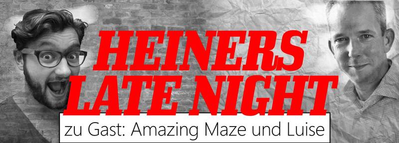 Samstag: Heiners Late Night Show in Mitte