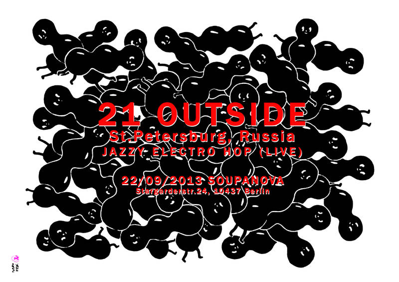 21 outside - jazzy electro pop live from St Petersburg