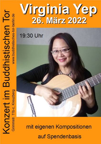 Gitarrenkonzert mit Virginia Yep
