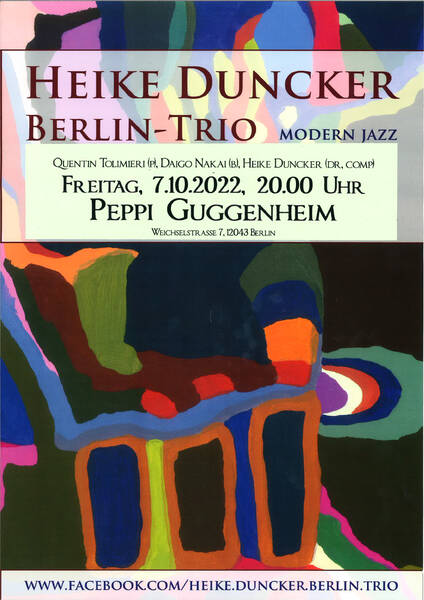 Jazz im Peppi: Heike Duncker Berlin-Trio