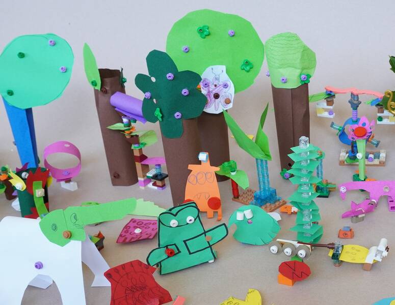 Sommer, Sonne, Superkraft - Eine Werkstatt mit LEGO©+Papier für Menschen ab 6 Jahren