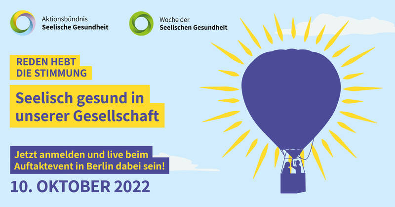 Auftaktveranstaltung der Woche der Seelischen Gesundheit