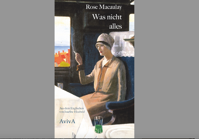 Buchpremiere „Was nicht alles“ von Rose Macaulay