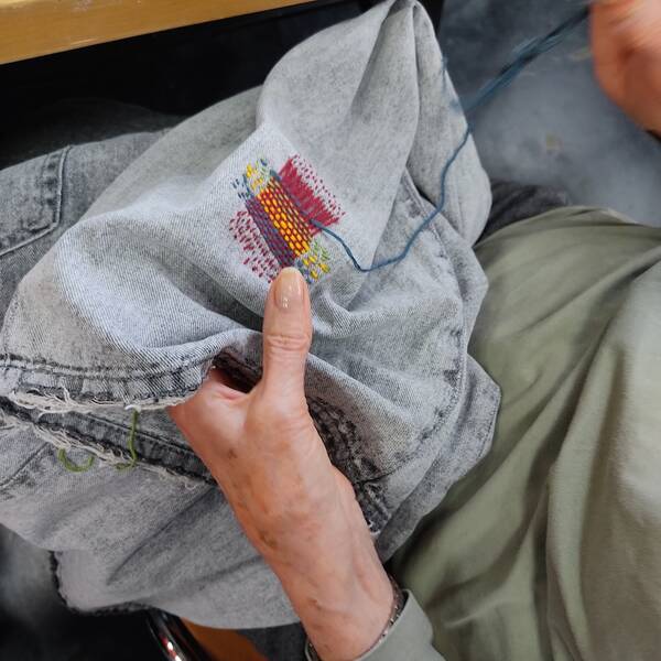 Visible Mending mit Viviana Vecchi