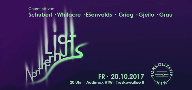 Chor der HTW lädt zum Konzert - Northern Lights