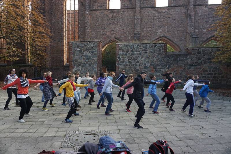 Tanztraining Zombiewalk