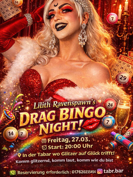 Drag Bingo mit Lilith Ravenspawn