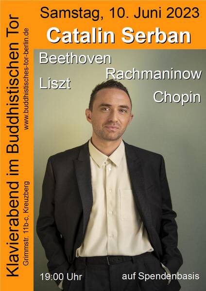 Klavierabend im Buddhistischen Tor