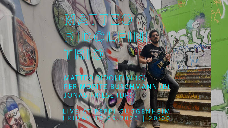 Jazz im Peppi: Matteo Ridolfini Trio