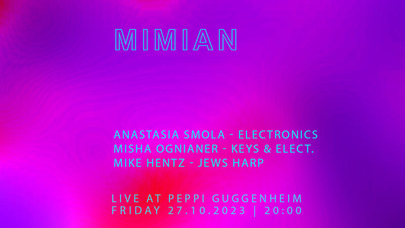Elektronische Musik im Peppi: MIMIAN