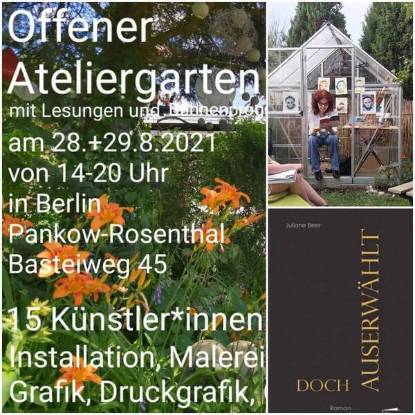 Offener Ateliergarten in Pankow