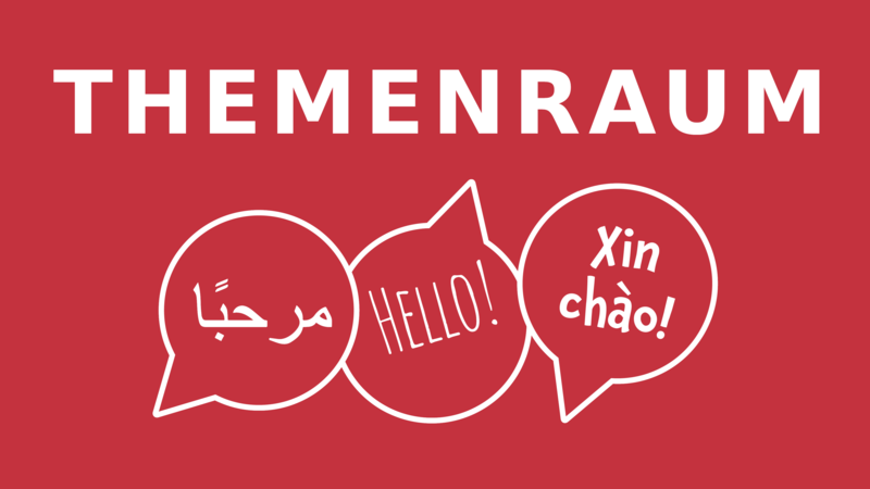 Themenraum Sprache: Sprache und Kleiderschrank
