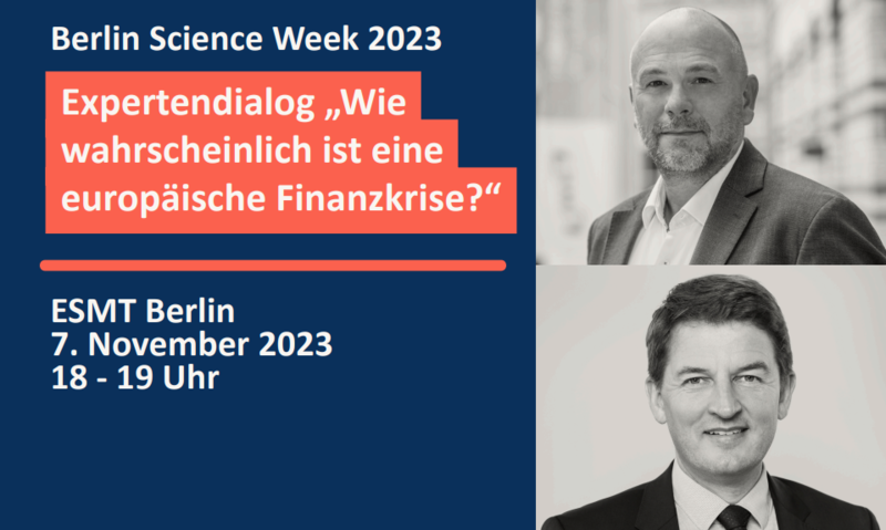 Expertendialog „Wie wahrscheinlich ist eine europäische Finanzkrise?“