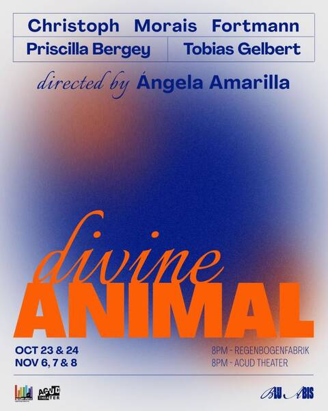 "Divine Animals" - Theaterperformance im RegenbogenKino
