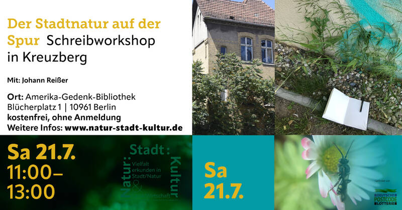 Der Stadtnatur auf der Spur – Ein Schreibworkshop