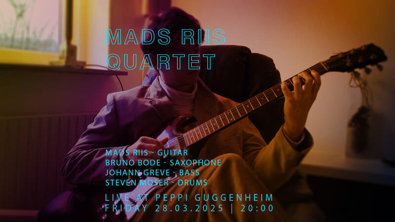 Jazz @ Peppi: Mads Riis Quartet