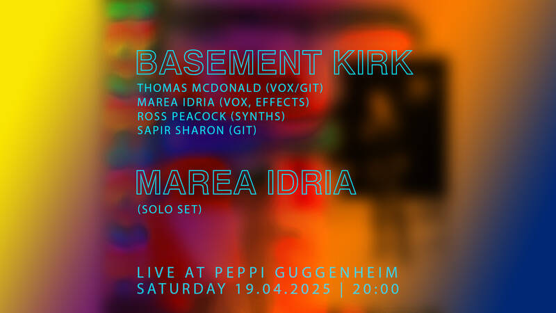 Synth music @ Peppi: Basement Kirk & Marea Idria