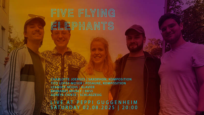 Jazz @ Peppi: Five Flying Elephants