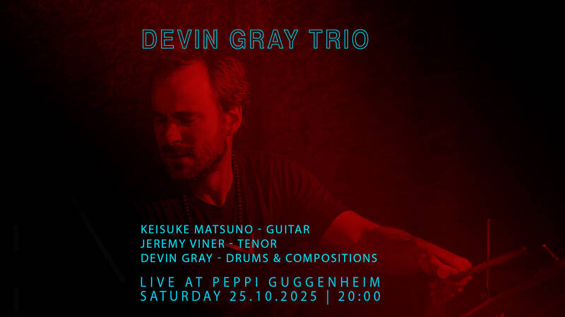 Jazz @ Peppi: Devin Gray Trio