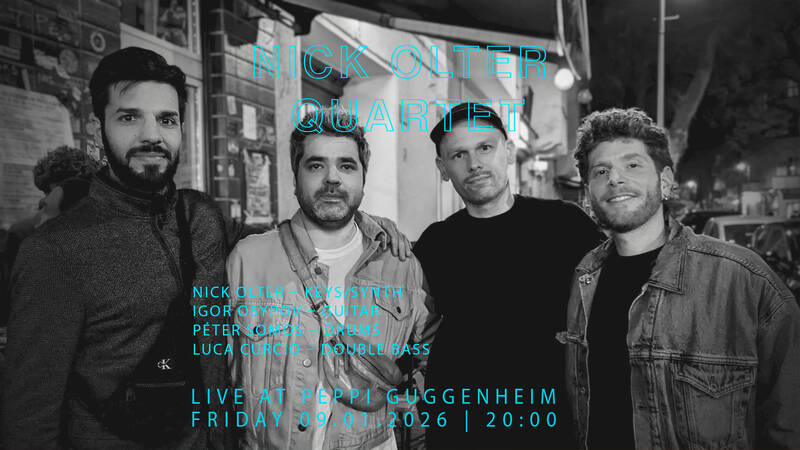 Jazz @ Peppi: Nick Olter Quartet