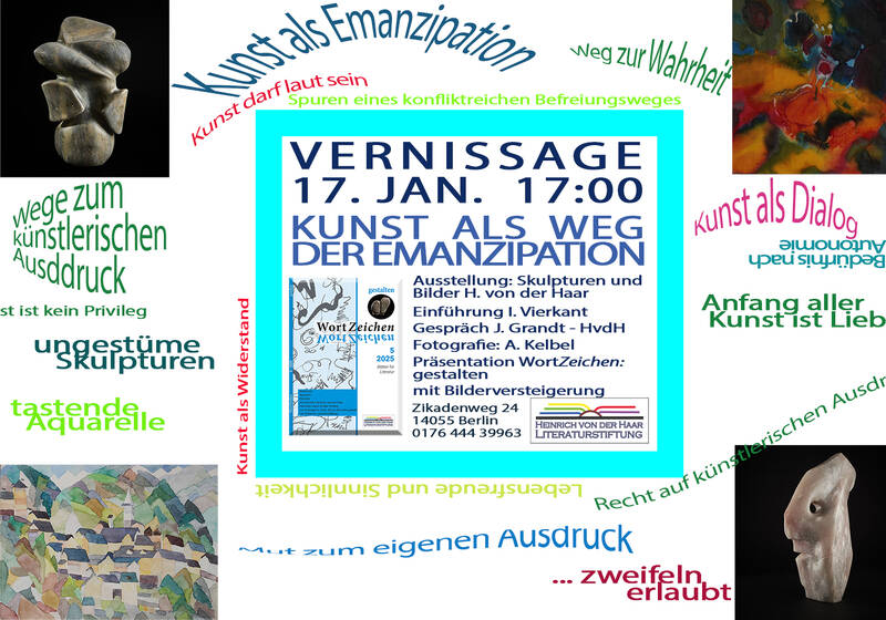 Vernissage: Kunst als Weg der Emanzipation