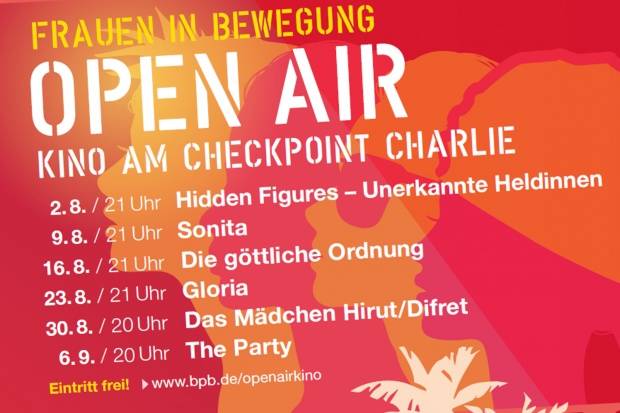 Open Air Kino am Checkpoint Charlie // Hidden Figures 
