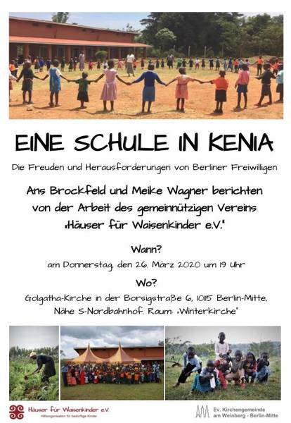 Eine Schule in Kenia