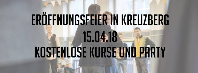 Free swing dance classes & Party - Eröffnungsfeier 2. Studio