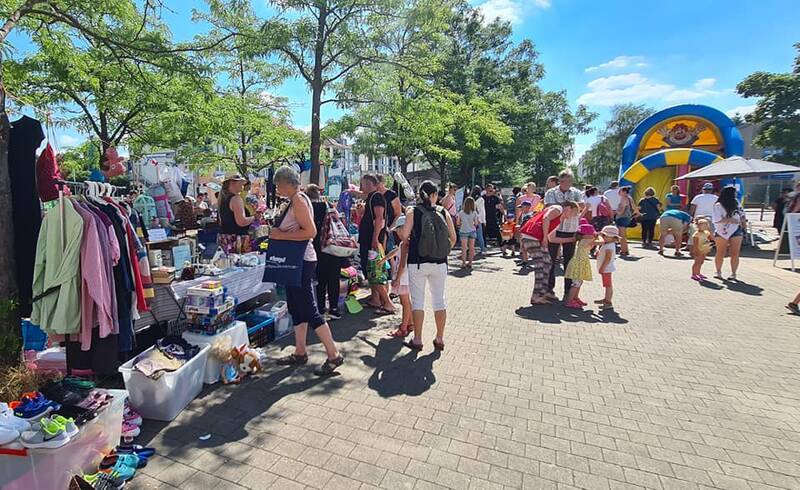 Karower Familien-Flohmarkt mit 180 Ständen