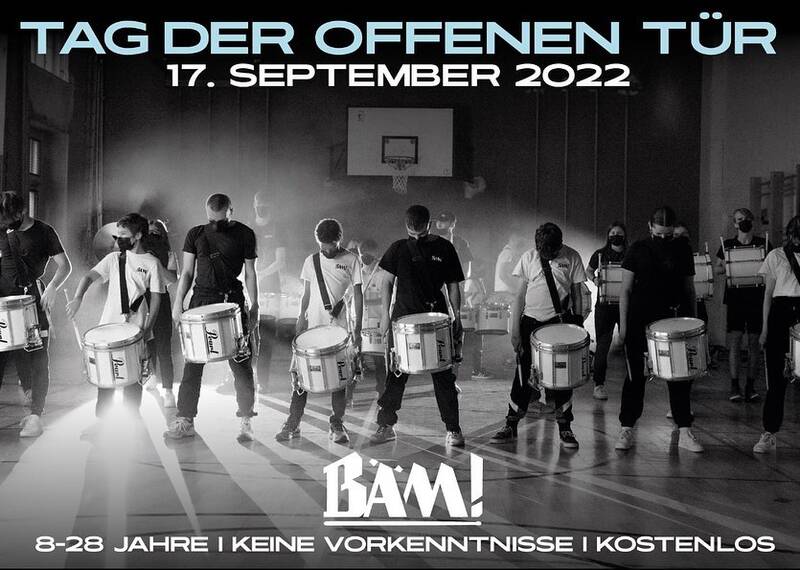 BÄM! Drumline - Tag der offenen Tür (Trommeln für Kinder & Jugendliche)
