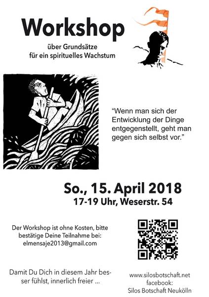 Workshop Prinzipien für ein spirituelles Wachstum