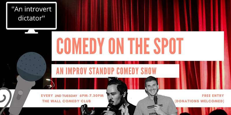 Improvised Stand-Up Comedy Show in English - Comedy on the Spot #18