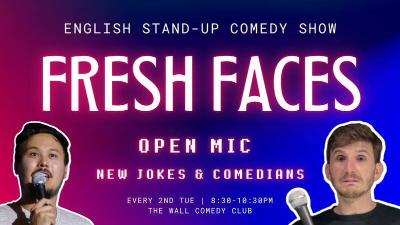 English Stand-Up Comedy - Fresh Faces Open Mic #2