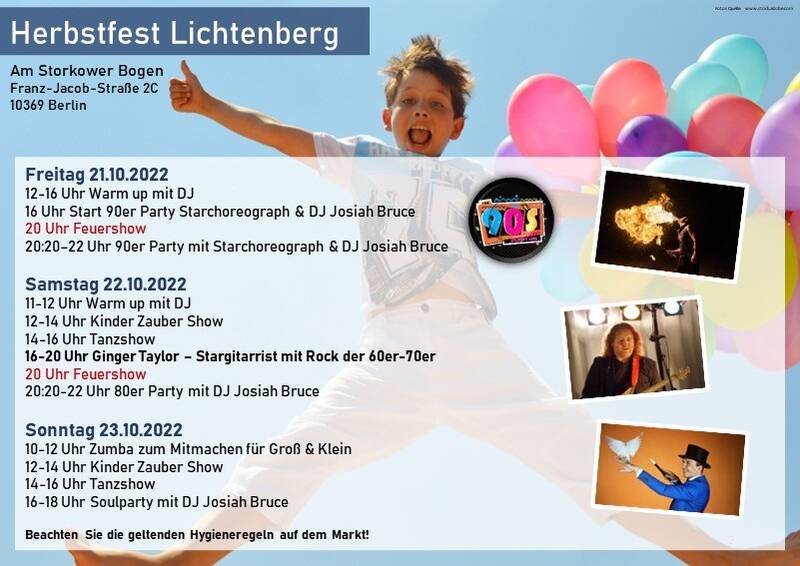 Herbstfest Lichtenberg am Storkower Bogen