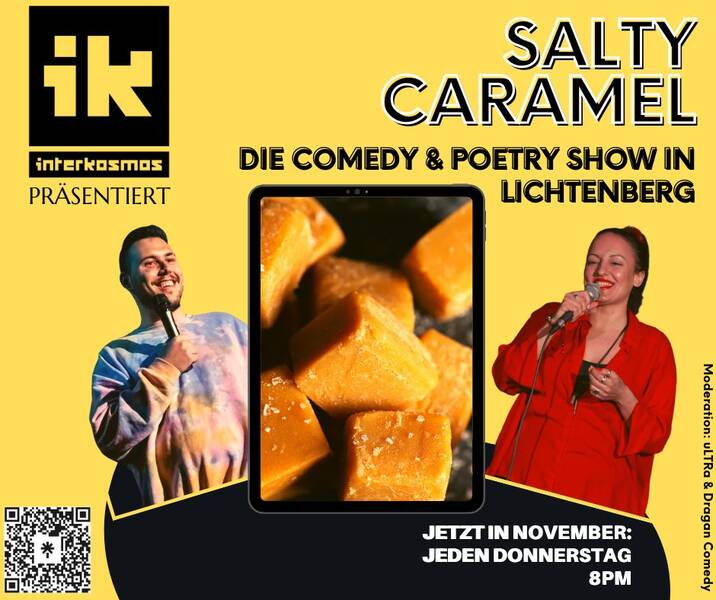 Salty Caramel: Die Comedy & Poetry Show in Lichtenberg!