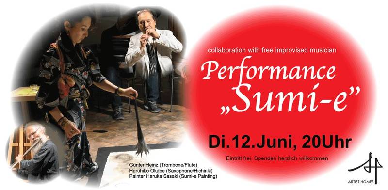 Die Kunst der Improvisation: "Sumi-e" Sound Painting Performance 12.06