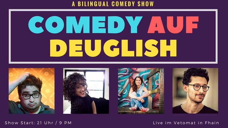 Comedy auf Deuglish - Bilinguale Comedyshow!