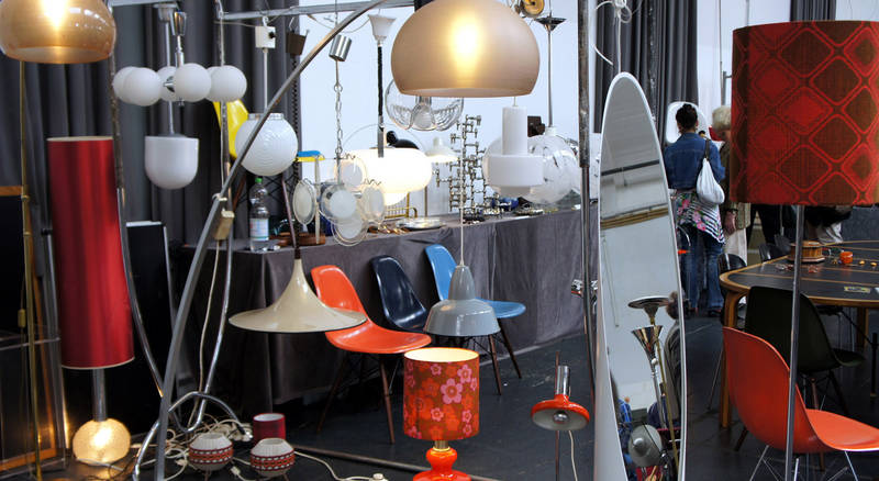 Riesenflohmarkt mit Designbörse Berlin für Möbel & Produktdesign