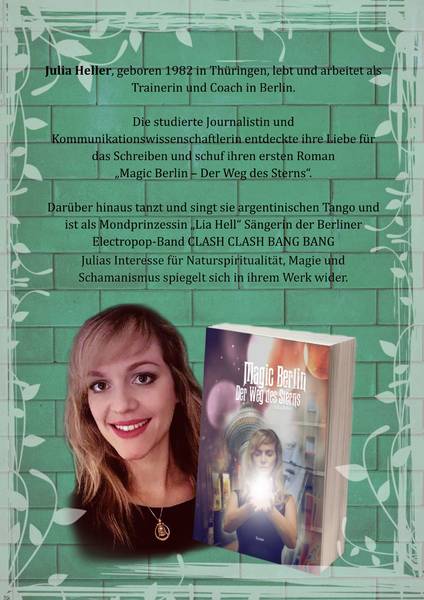 Lesung Roman "Magic Berlin: Der Weg des Sterns" von Julia Heller