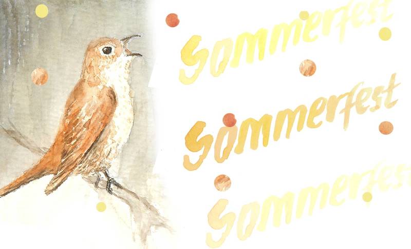 Sommerfest mit Buffet, Musik, Kunstmarkt und vieles mehr!